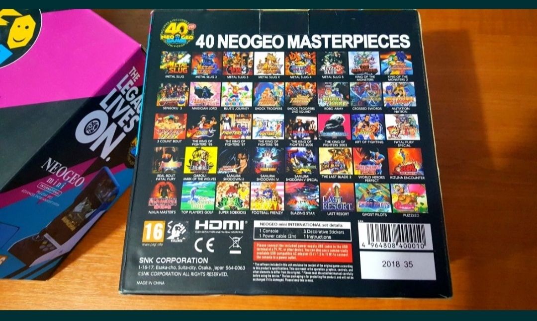 Jucarie retro consola Neo Geo