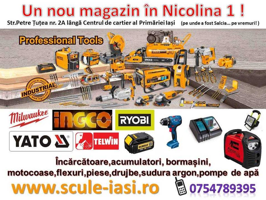 Motopompa,furtun 2 toli,7 cp,INGCO,noul magazin din Iasi,Nicolina 1