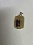 Pandantiv din aur de 14k piesa unicata handmade