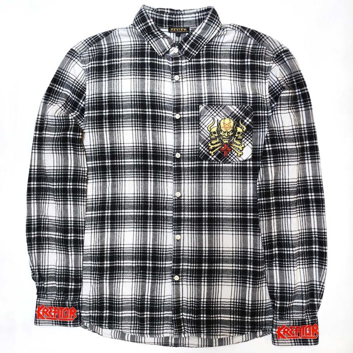 Kreator - Upcycle Flannel,Риза - Размер L