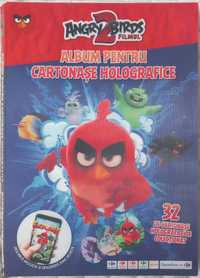 Album Angry Birds 2  cu 32 cartonase holografice