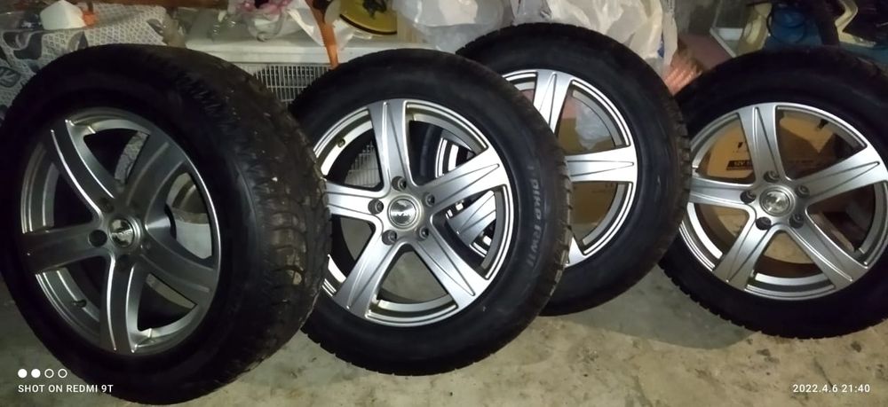 Диски с зимними шинами