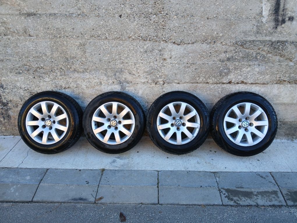 Оригинални Алу джанти 15цола за vw Golf-5.6.Touran.Caddy.passat.5×112.
