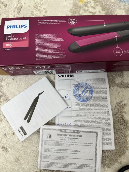Утюжок для волос, Philips. Оригинал, новый. Покупала в магазине Мечта