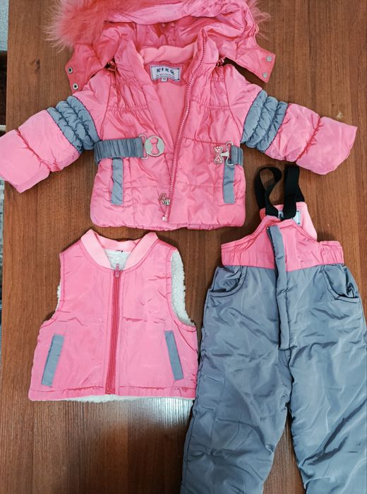 Зимние тёплые комбинзон