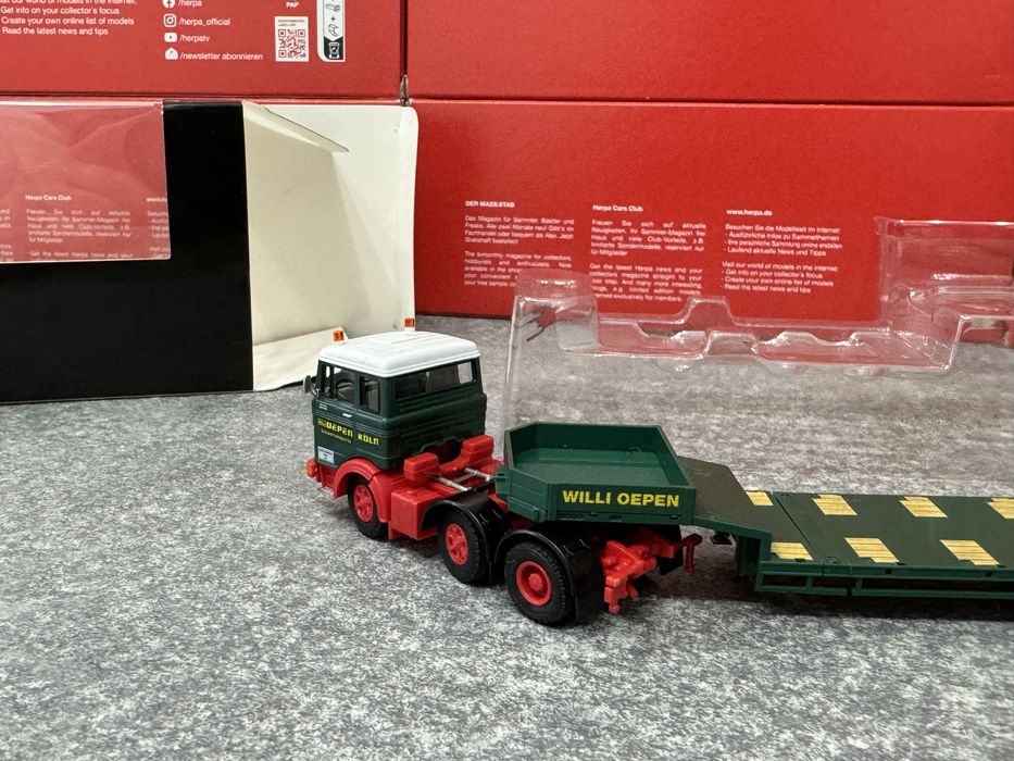 Herpa MBS 87MBS026178 Mercedes-Benz Scara 1:87 editie limitata