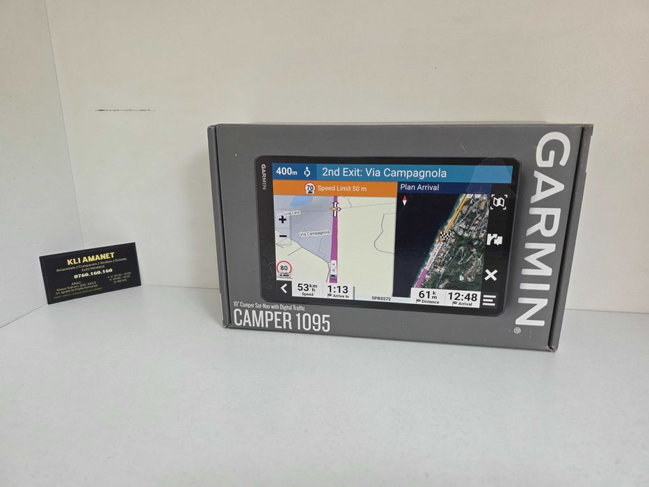 Navigatie GPS Garmin Camper 1095 - NOU - KLI Amanet