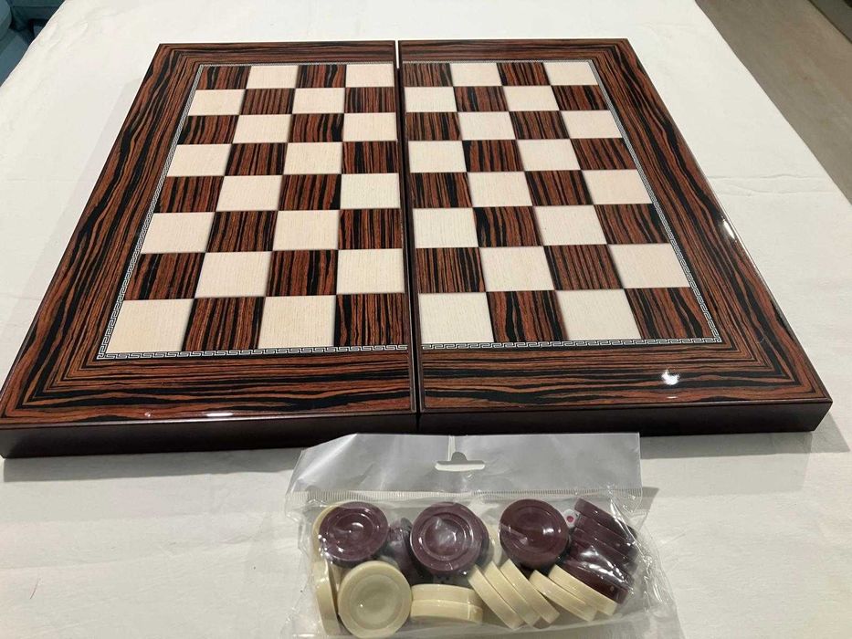 Joc Table (joc de Table) NOU - Lux lemn lacuit. SIGILAT!