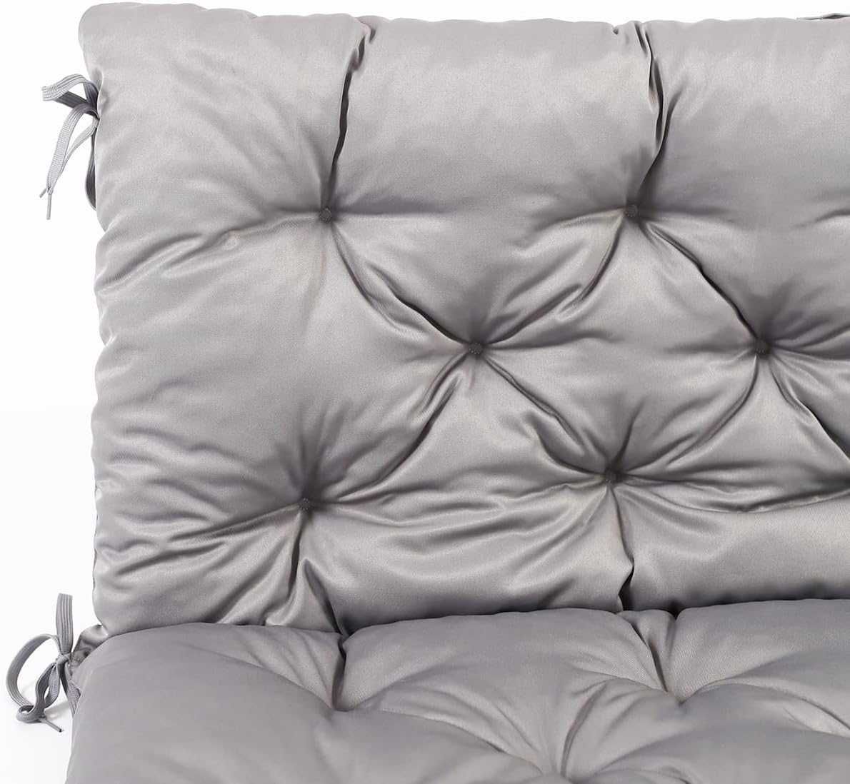 Perna pentru mobilier paleti 120x98x8 cm , gri deschis