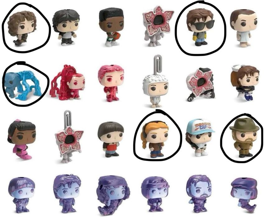 обмен kinder joy stranger things / киндеры осд