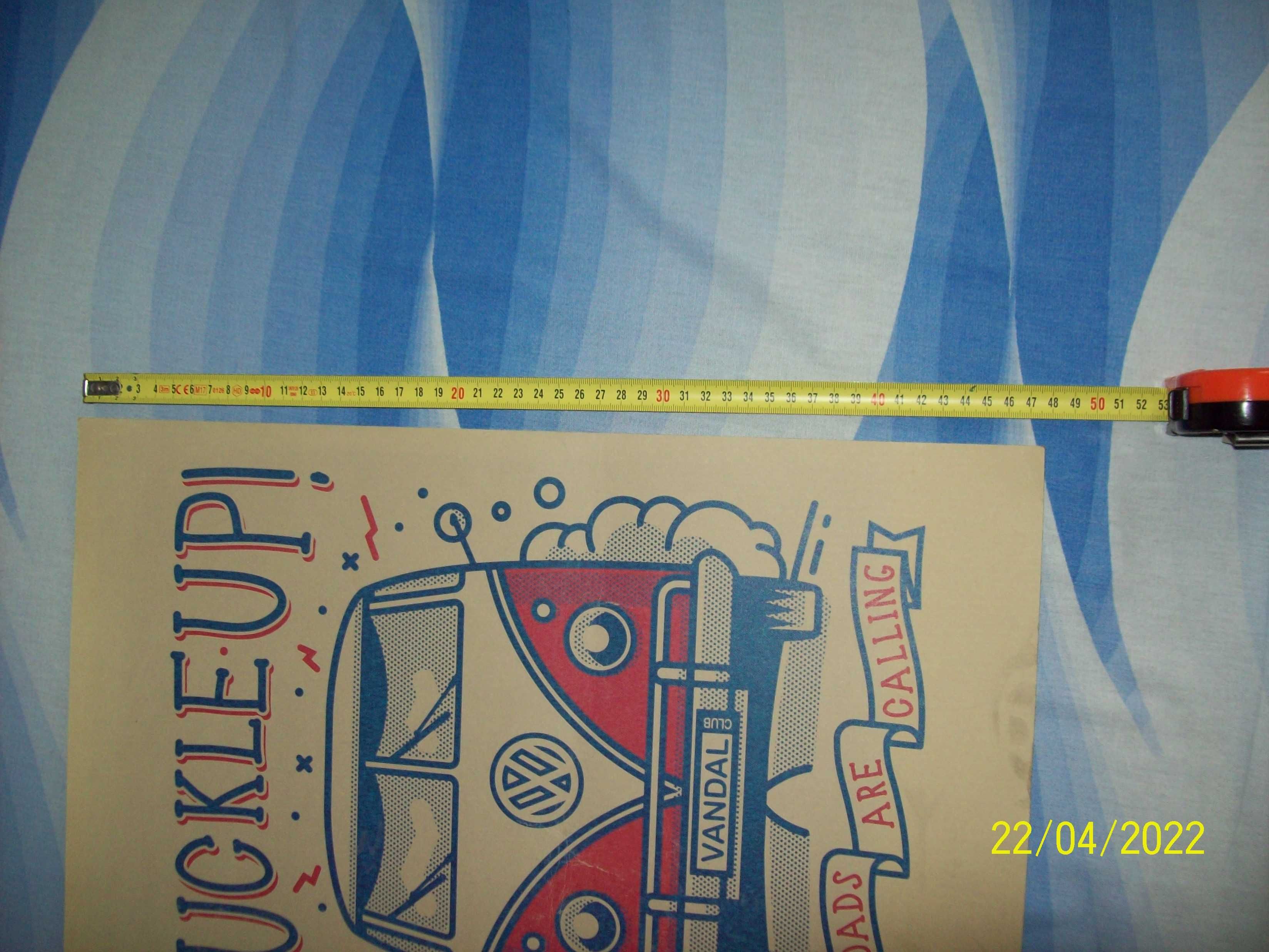 Vintage pliant vechi auto epoca Volkswagen Bus Transporter T1