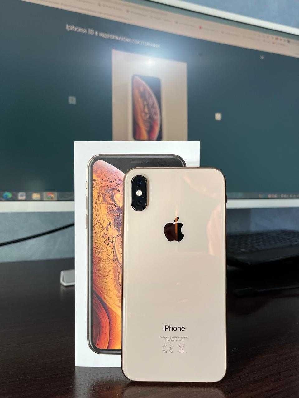 Продам Apple iPhone Xs 256 ГБ (Gold) в идеальном состоянии