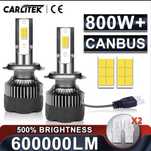 Комплект лед led крушки за фарове H7