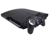 Playstation 3 slim + 4 игри