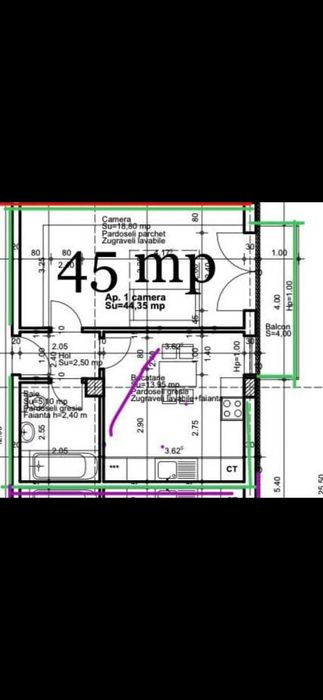 Apartamente de vanzare 2 camere Constanța zona baba novac