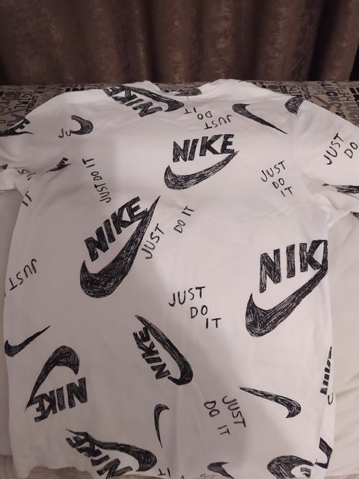 Nike Just Do It тениска - Бяла
