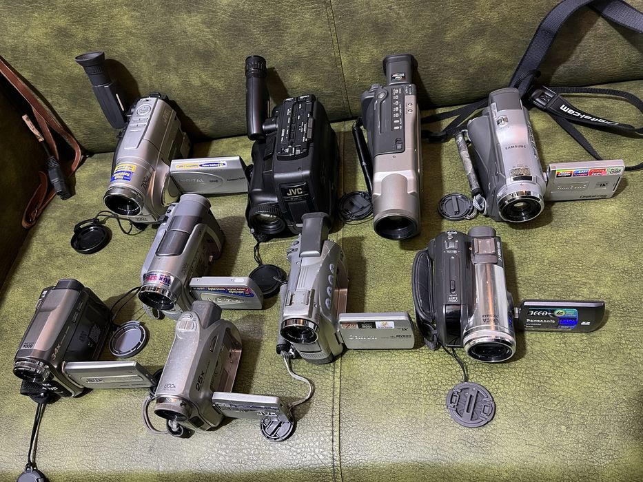 Camere film filmat MiniDv VHS(C), Video8