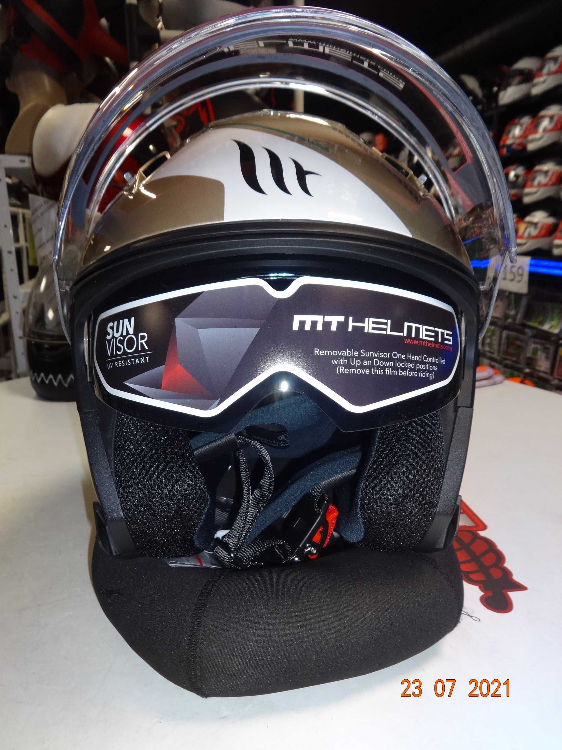 НОВО! Kаски MT Helmets Avenue SV мото скутер мотор градска чопър