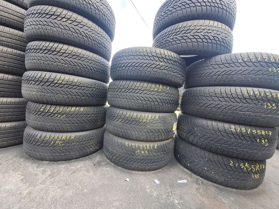 2, 4, 16 bucata iarna 215/55r17 Nokian Montaj Gratuit