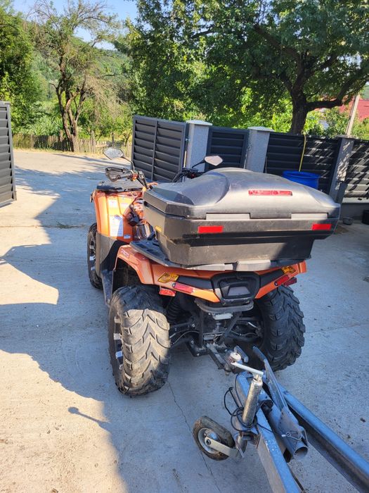 CfMoto 520l 2018 si remorca Meyer