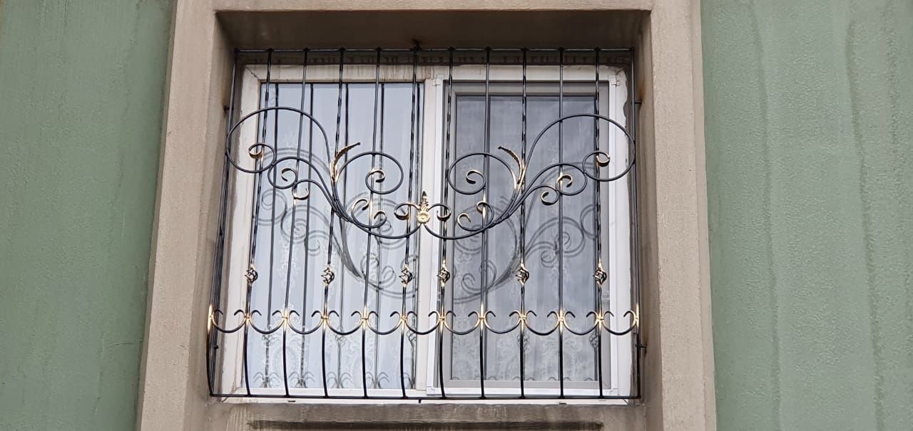 Решетки на окна  Решетки от выпадения детей Алматы
