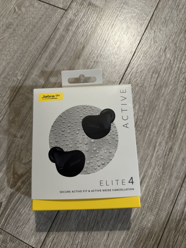 Casti bluetooth Jabra Elite 4 Active noi sigilate black