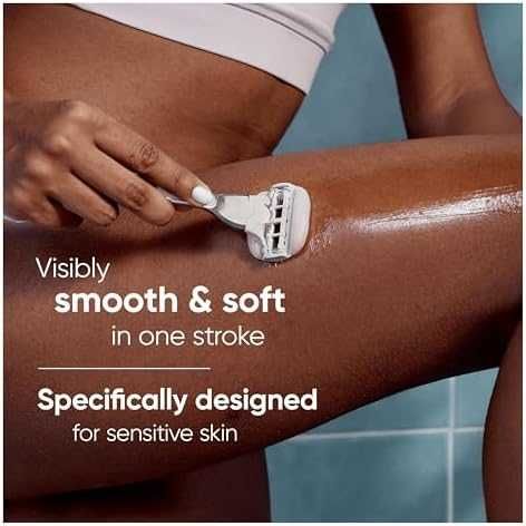 Venus самобръсначка Gillettе остриета + метална дръжка + душ поставка