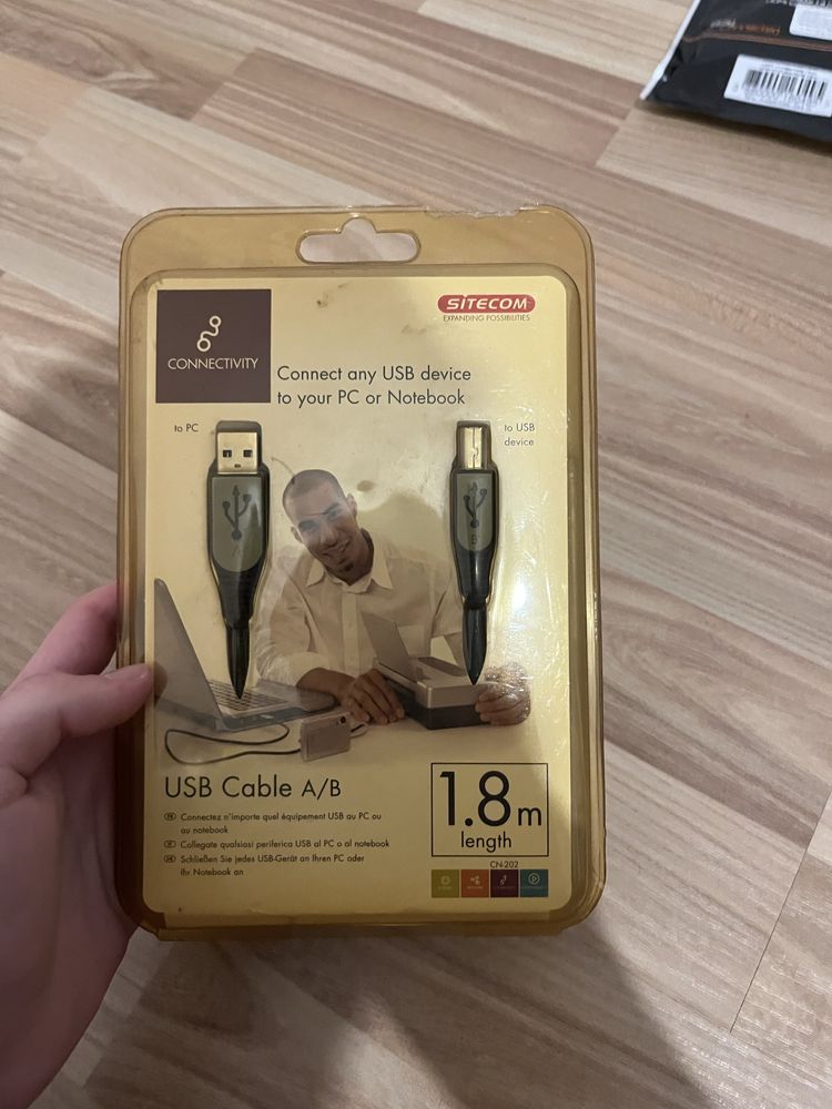 Cablu usb A - usb B