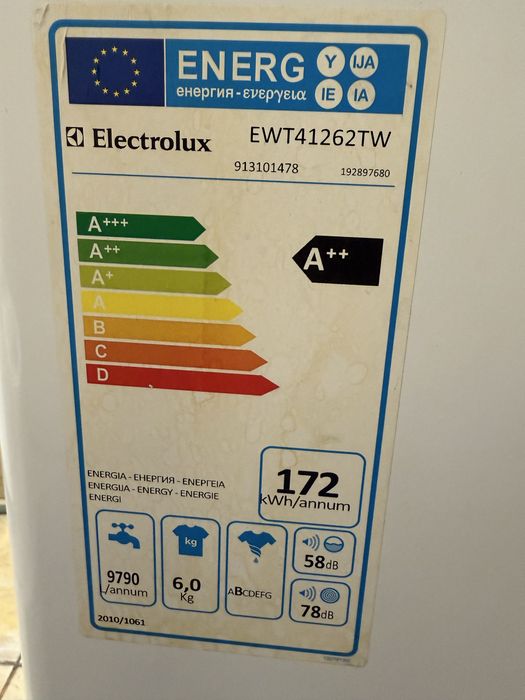 Masina Electrolux arata foarte bine