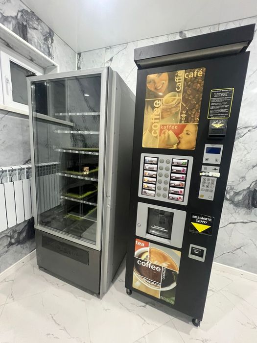 Кофемашина и аппарат для продажи
