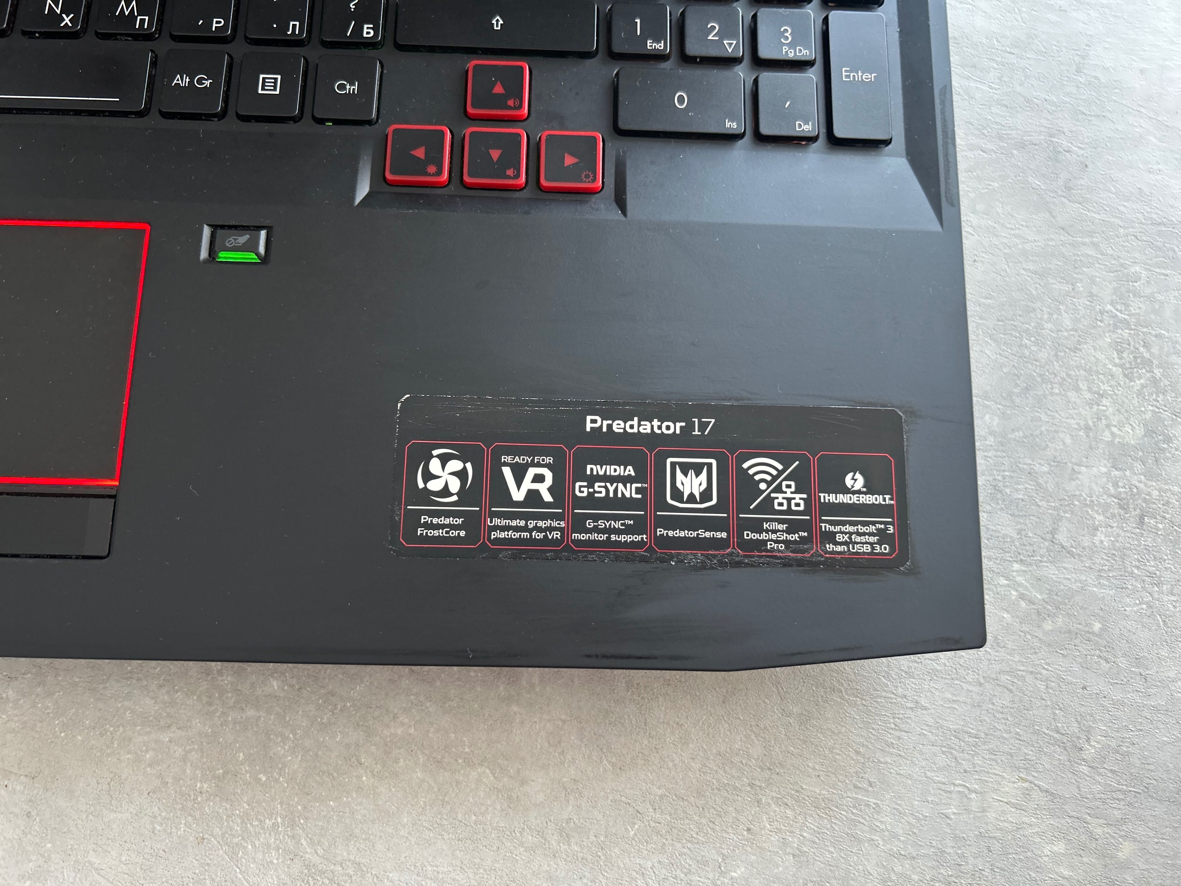 Gaming Лаптоп Acer Predator 17