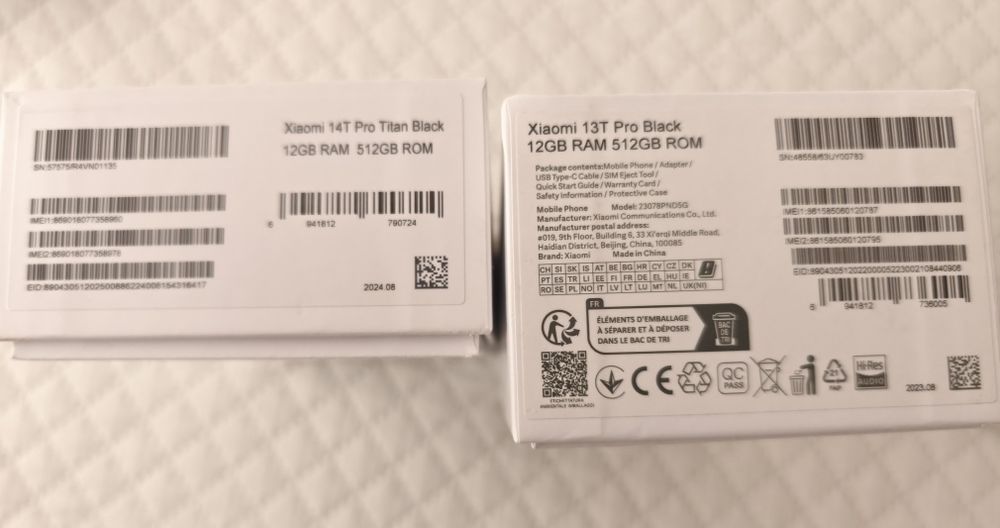 XIAOMI 13T PRO BLACK, 512 GB, RAM 12 GB   + слушалки Xiaomi star wars