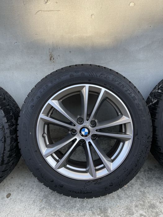 Roti aliaj originale iarna 225/55/R17 BMW G30 5x112 - Dunlop DOT22