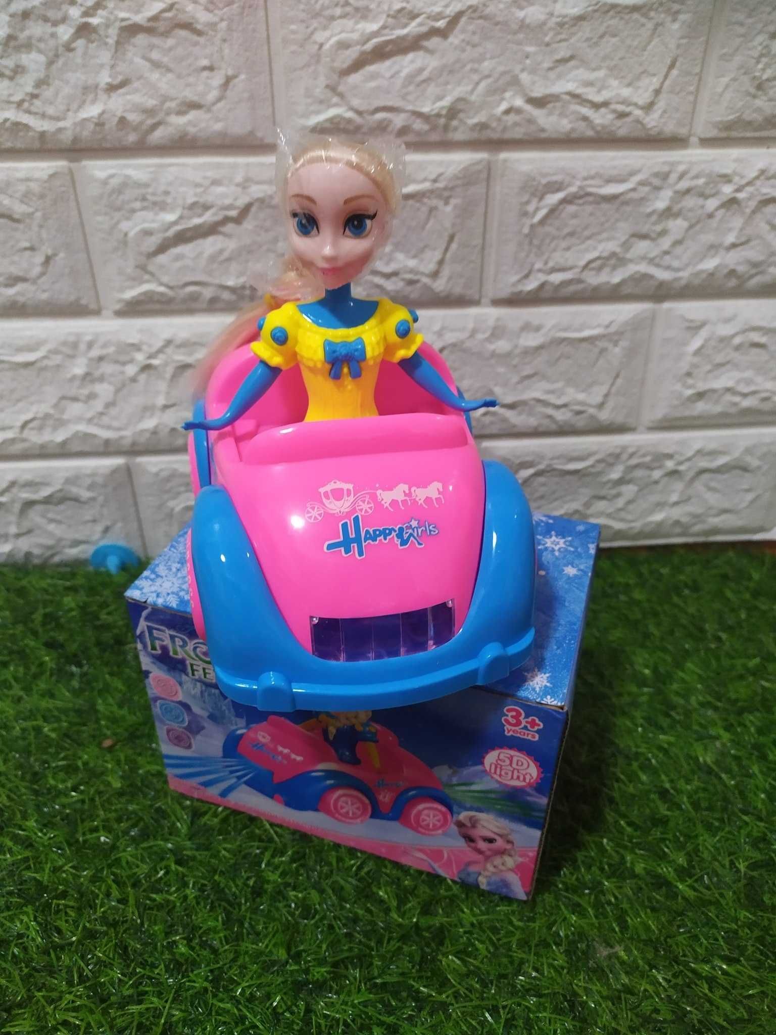 Интерактивна играчка Детска Кукла с кола Frozen Замръзналото Кралство