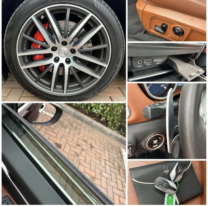 Vand/Schimb Maserati Ghibli 3.0D 2017 Facelift / Camere / Audio Harman