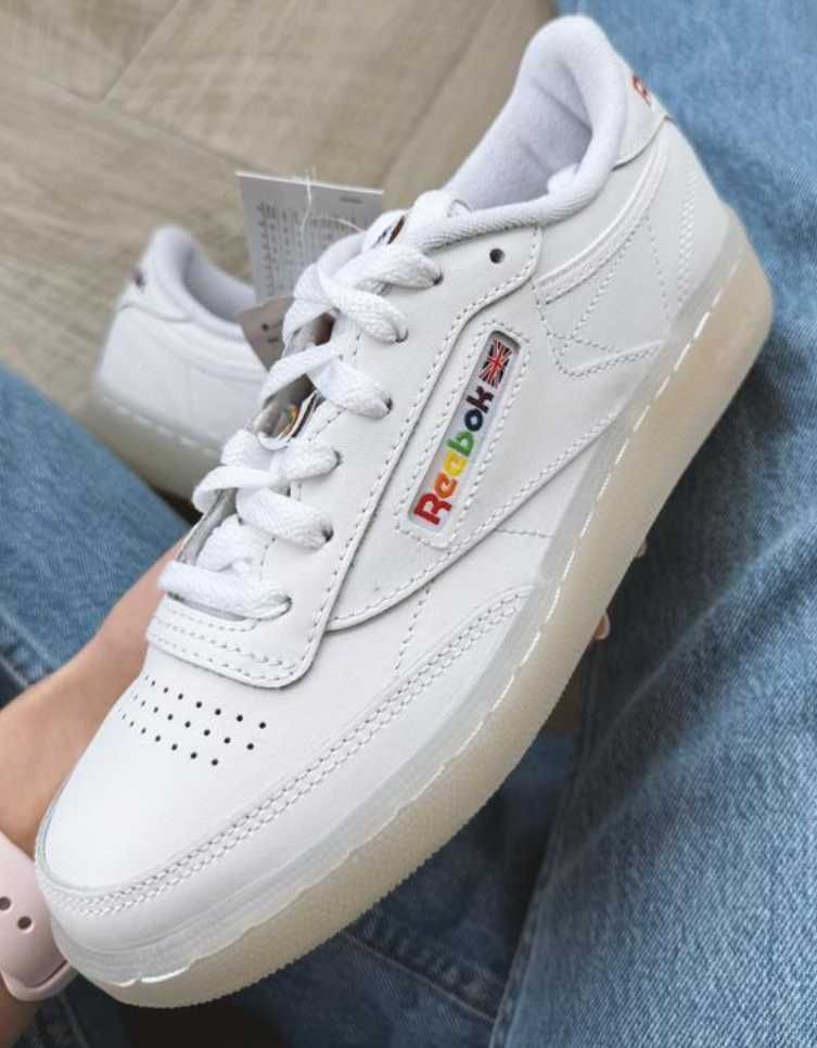 28-28.5см Маратонки от Естествена Кожа Reebok Classic Два Чифта