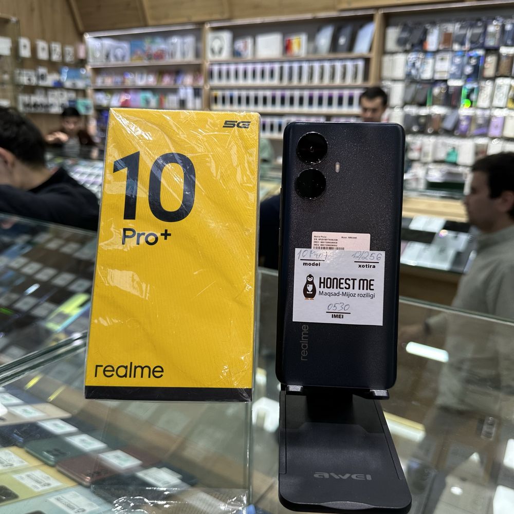 Realme 10 Pro+ 5G NASIYAga ham bor