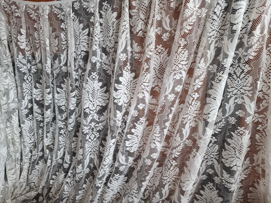 Perdea albă 6,50 m x 2,60 m