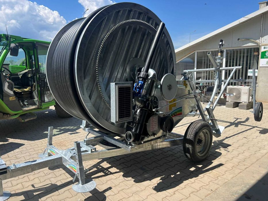 Ролкова поливна система Irriland 300 м / 63 мм – Нов + Видео