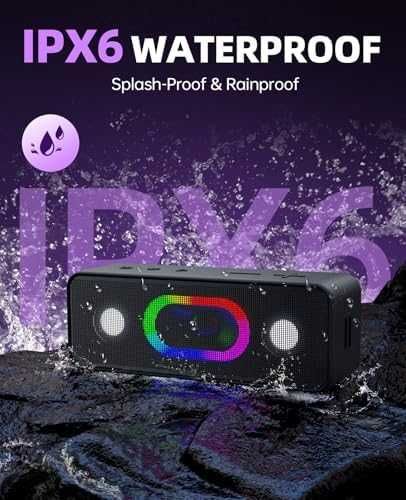 Нова Портативна Bluetooth 5.3 тонколона 16W, TWS и 24 часа батерия