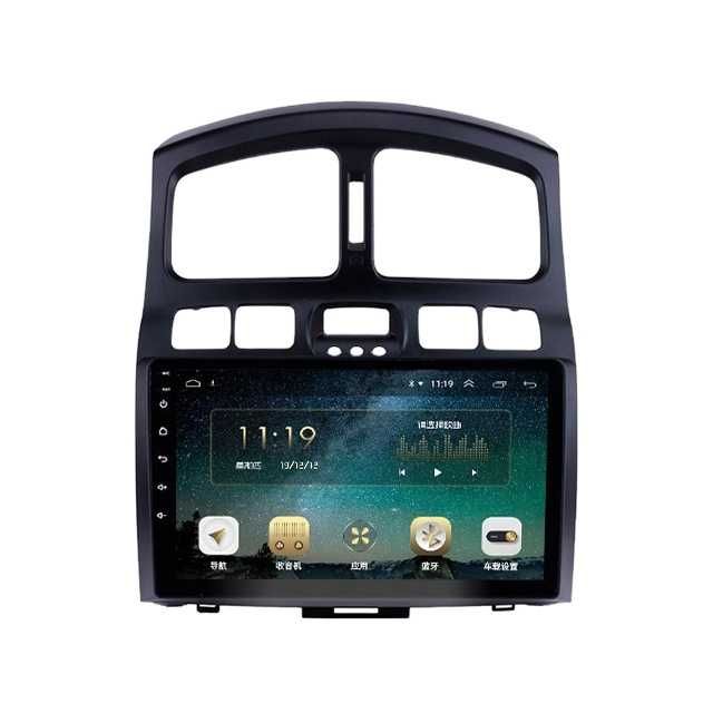 Navigatie Android 11  Santa FE 2004 1/8 Gb Waze CarPlay Bt GPS
