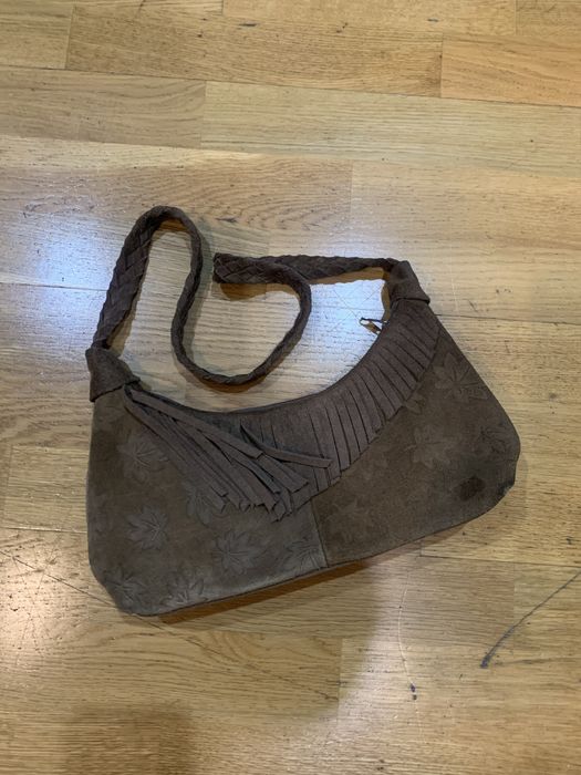 Сумка замшевая  женская