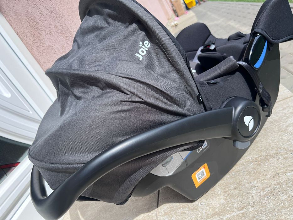 Scoica auto i-Snug Coal, nastere - 75 cm