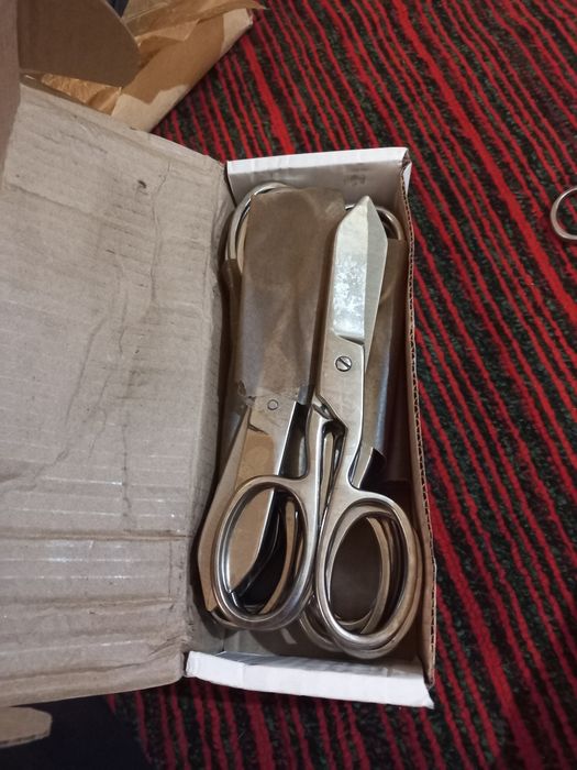 Российский ножницы  швейные для кожа