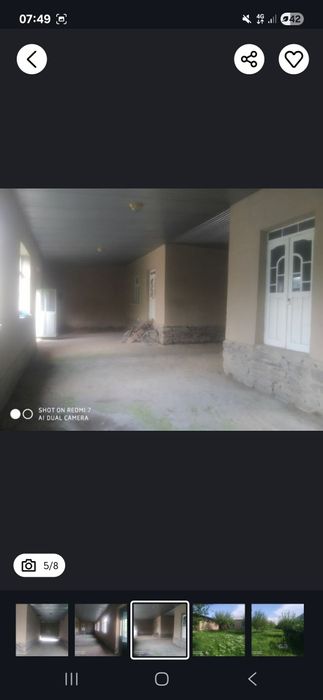 Uy sotiladi m39 yuliga 150 metr hamma narsaga yaqin maktab bogʻcha