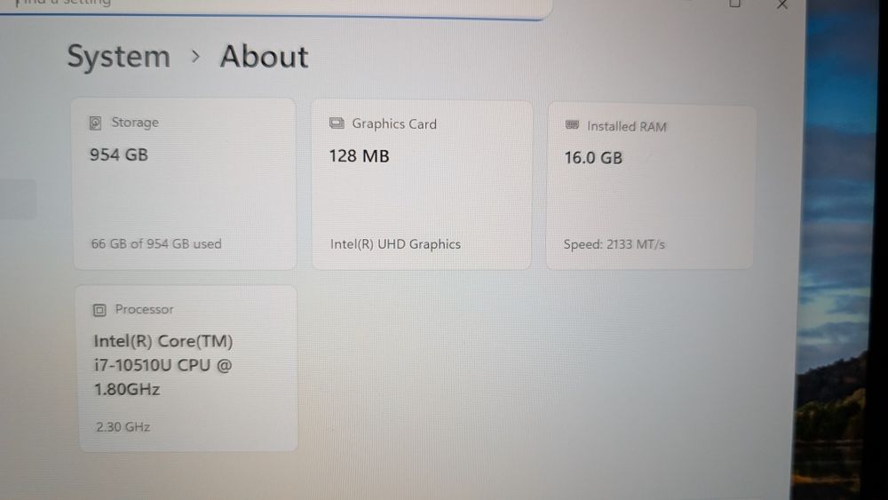 Leptop Huawei i7 10510, 16 GBRAM, 1 TB, 4k cu touch
