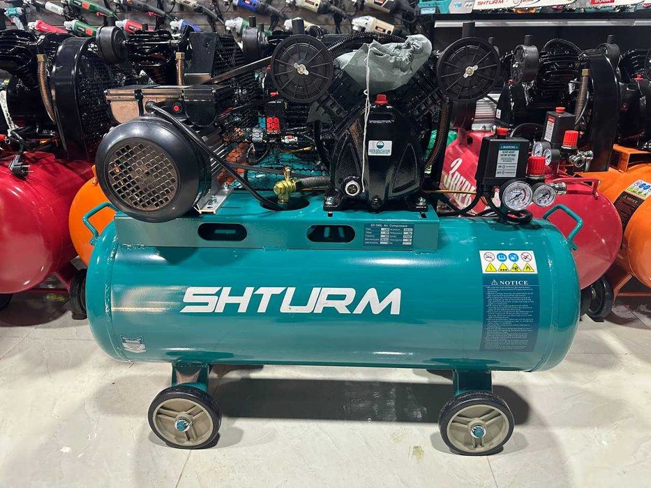 Компрессор 100L SHTURM ST-100