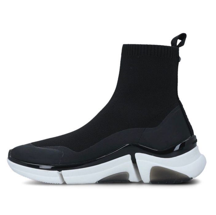 KARL LAGERFELD Art Deco knit socks boots