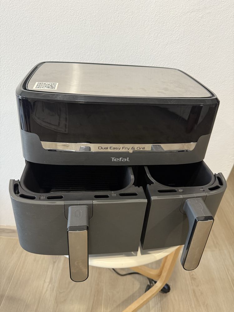 Fripteuza Aer cald Tefal Dual Easy Fry&Grill 8.3 L