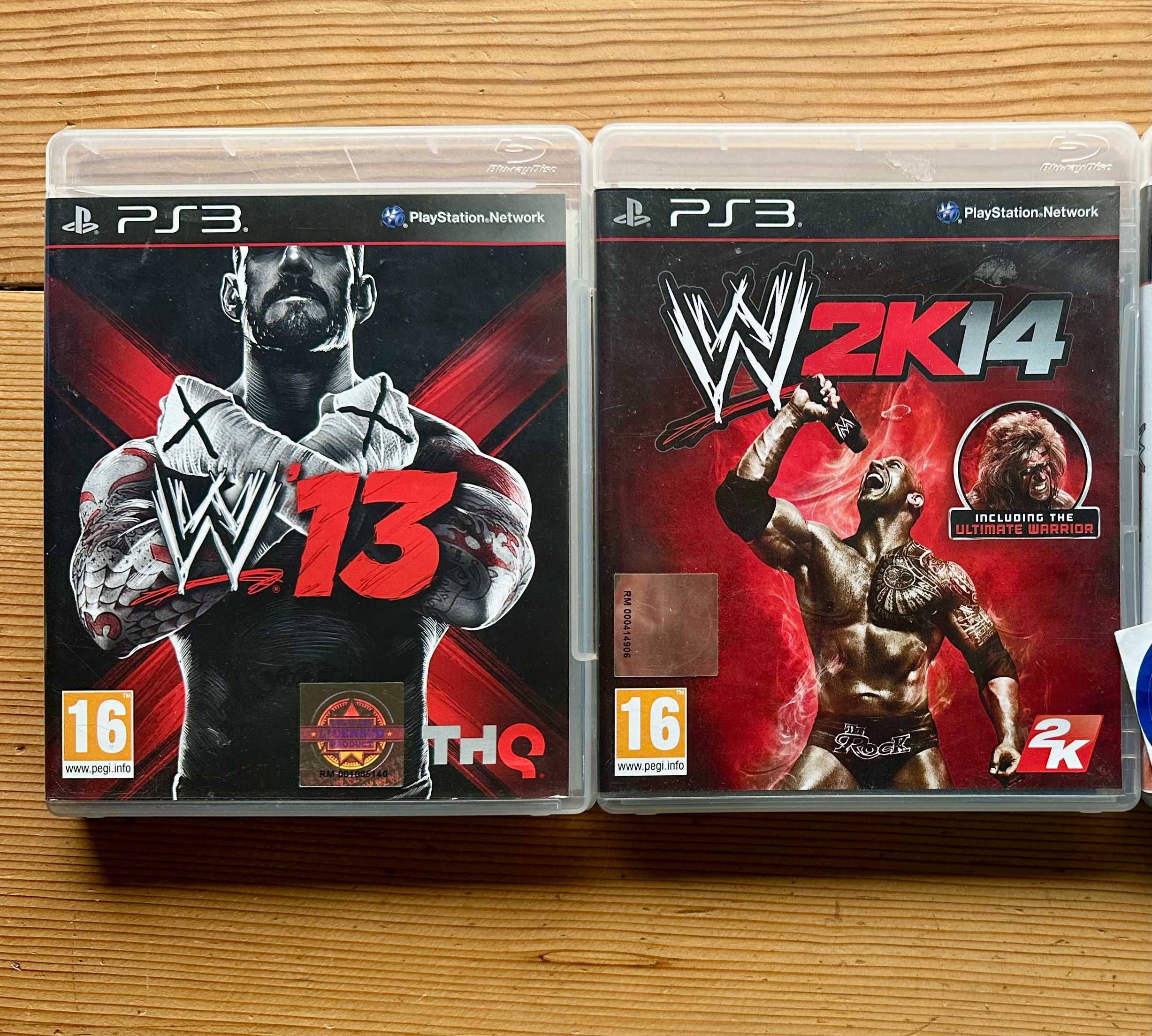 КЕЧ WWE 2K13 W2K13 + WWE 2K14 W2K14 PlayStation 3 PS3